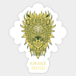 Lion Spirit Guide Sticker